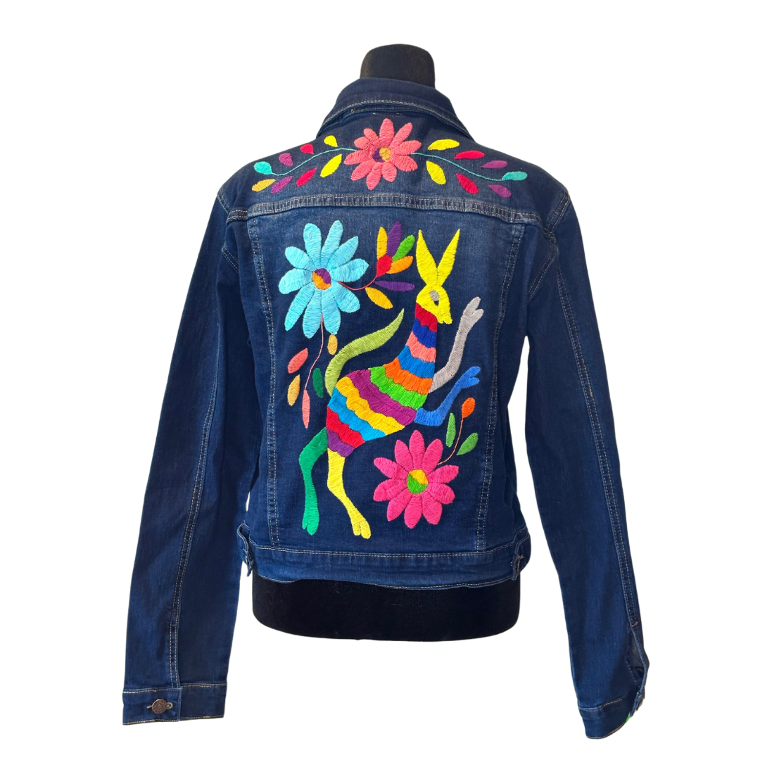 Tenango Crop Denim Jacket